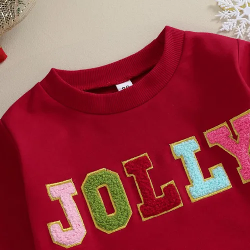 Vista 3 de LZCYILANXIULSL Ropa de otoño e invierno para bebé niña, sudadera de manga larga, mameluco para hermana, suéter a juego
