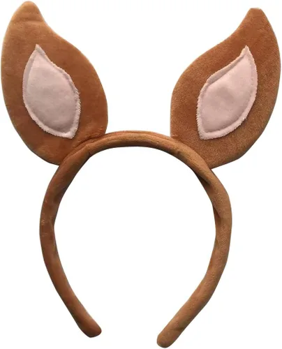 Vista 19 de Diadema de animales, sombrero y aro para Halloween, fiesta de Navidad, disfraz de mujer