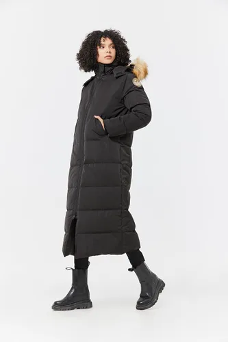 Vista 2 de Fitouch Waukee - Chaqueta larga de plumón para mujer 750+ Fill Power Longitud completa