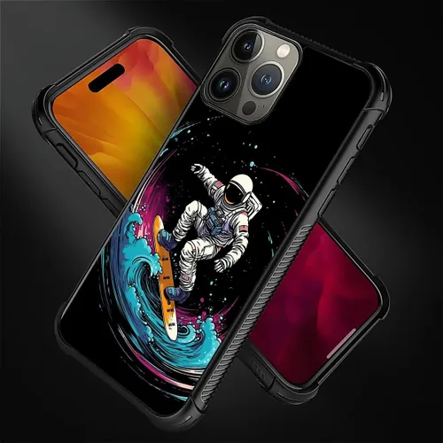 Vista 617 de Funda compatible con iPhone 15, diseño de elefantes africanos, diseño increíble a prueba de golpes, antiarañazos, carcasa trasera de policarbonato