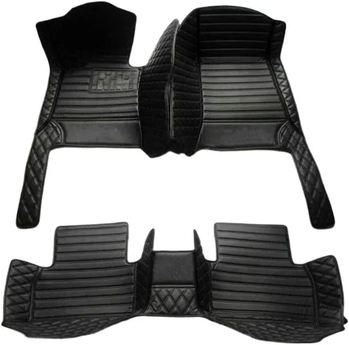 Vista 20 de Alfombrillas personalizadas para Prado Sedan 2000-2023, cobertura completa de accesorios para piso interior del vehículo (beige)