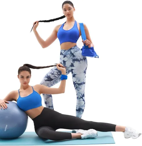 Vista 6 de Vertvie Leggings cruzados para mujer con bolsillos, suaves como la mantequilla, cintura alta, pantalones de yoga para entrenamiento