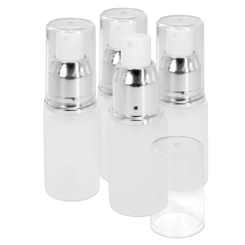 Vista 9 de Botella de cristal esmerilado con pulverizador de niebla fina y tapa para perfume, colonia, aceites esenciales o alcohol y otros líquidos.