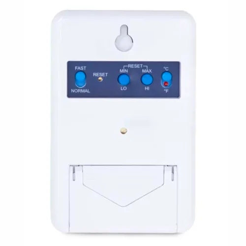 Vista 3 de Termómetro digital rastreable para nevera/congelador con calibración; sonda de botella de 0.2 fl oz