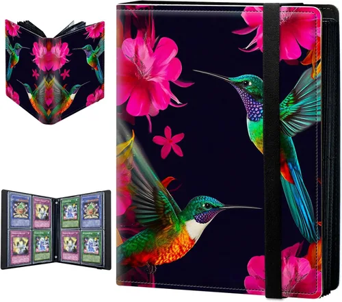 Vista 18 de Carpeta para tarjetas intercambiables, 4 bolsillos para tarjetas intercambiables, 160 bolsillos de doble cara, funda para tarjetas