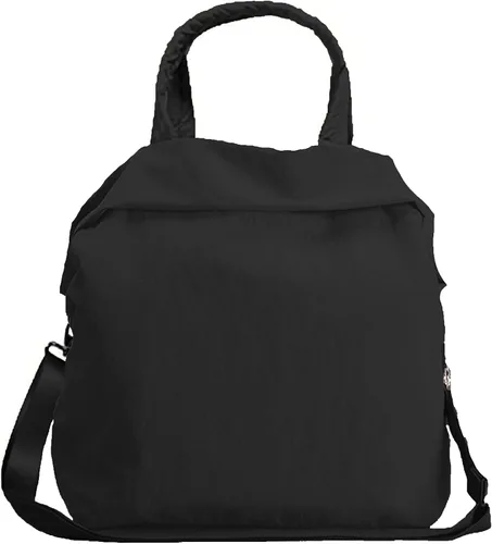 Vista 2 de GVOULL Bolso Hobo de 19L 2.0 con 2 correas impermeable para mujer, bolsa de gimnasio, bolsas cruzadas múltiples