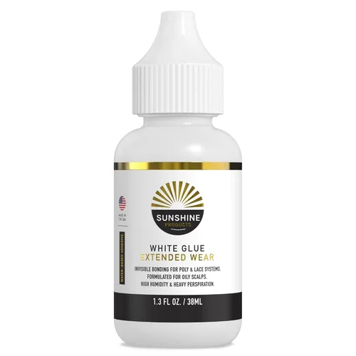 Vista 8 de Sunshine - Pegamento de repuesto para cabello, fijación extendida para postizo de poliéster y encaje, peluca, sistemas de tupé, invisible, pegamento