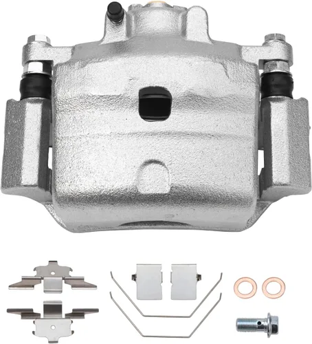 Vista 29 de Detroit Axle - Rotores de freno para Ford 2013-2019 Explorer Taurus Flex Lincoln MKT MKS, rotores de freno de disco ranurados perforados de repuesto