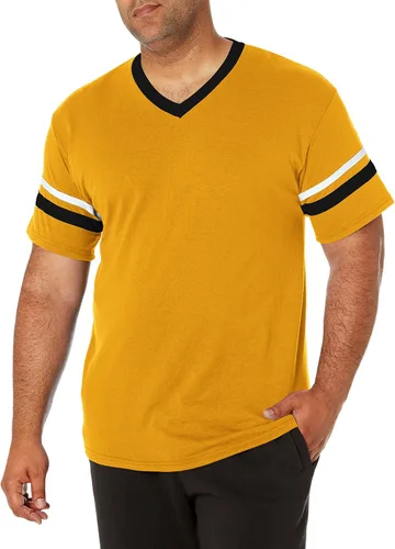 Vista 78 de Augusta Sportswear Jersey de rayas de manga para hombre
