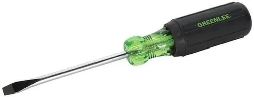 Vista 4 de Greenlee 0153-27C Destornillador, resistente, punta de gabinete 1/4" x 8