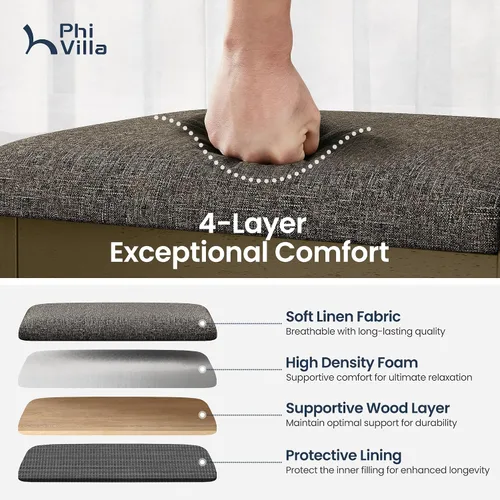 Vista 4 de PHI VILLA - Juego de mesa de comedor para 4, mesa y sillas de cocina con diseño de mármol Emperador Mármol Oscuro y Oliva