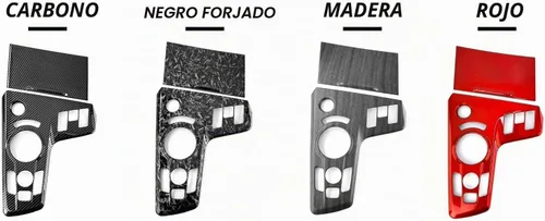 Vista 2 de YOUTOOCAR Cubierta interior del panel de cambio de marchas de coche estilo fibra de carbono compatible con accesorios KIA Sportage 2023