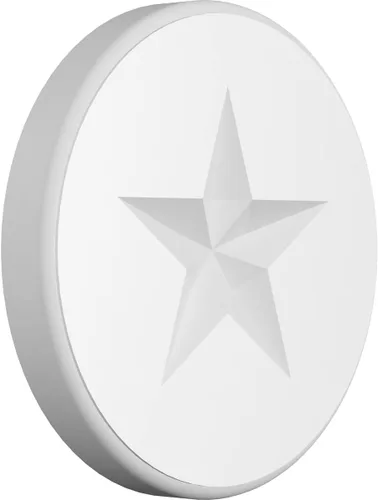 Vista 17 de Ekena Millwork ROSP030X030X100GRY08 Roseta estándar con borde redondeado, PVC