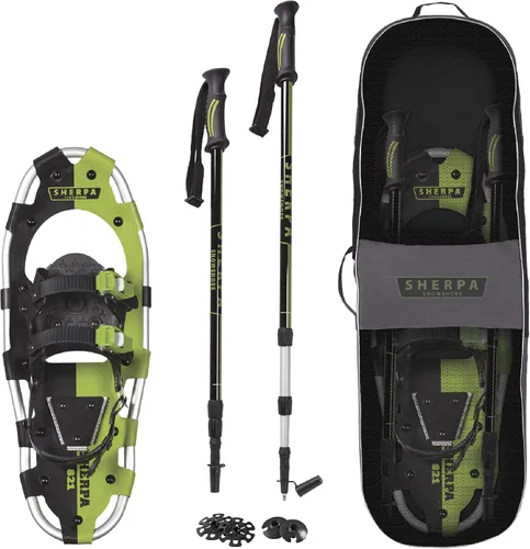 Vista 13 de Raquetas de nieve Yukon Charlie's Sherpa, raquetas de nieve para hombres y mujeres, kits de raquetas de nieve para todos los niveles de habilidad