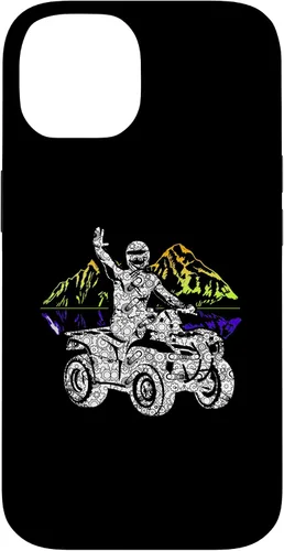 Vista 4 de ATV Rider Mountains Offroad Motocross Quad Racing Case for iPhone 16