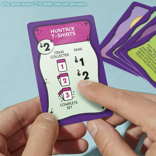 Vista 10 de Oferta de monopolio: juego de cartas Kpop Demon Hunters Juegos familiares para niños, preadolescentes, adolescentes y adultos 2-5 jugadores 15