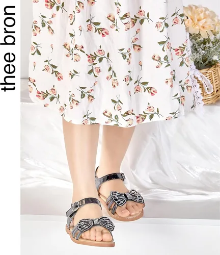 Vista 3 de THEE BRON Sandalias para niñas y zapatos de vestir de verano