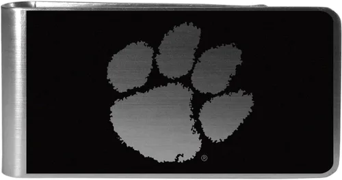 Vista 23 de Siskiyou Sports NCAA Unisex Black and Steel Money Clip