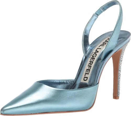 Vista 7 de Karl Lagerfeld Womens Caslynn Evening Pointed Toe Slingback Pump