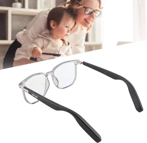 Vista 7 de Gafas Bluetooth inteligentes, IP67 gafas de audio inteligente, manos Bluetooth 5.3 gafas de sonido inteligente con micrófono, altavoz