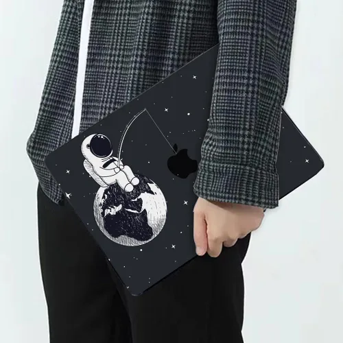 Vista 6 de Funda compatible con MacBook Pro de 13 pulgadas 2022 2021-2016 A2338 M2/M1 Chip A2251 A2289 A2159 A1989 A1706, patrón de plástico duro cubierta