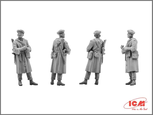 Vista 5 de ICM Models 1/35 Rifles Goumier marroquíes (1943) Kit