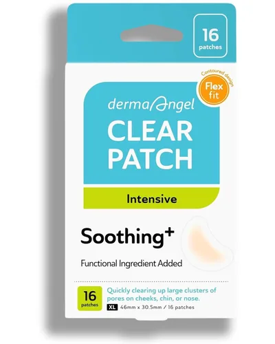 Vista 8 de DERMA ANGEL Parches grandes para espinillas para nariz, mentón y frente, poros de brotes y tratamiento de manchas, parches para acné hidrocoloide