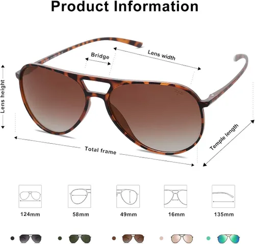 Vista 4 de SOJOS Classic Polarized Ultra Lightweight Flexible Men Women Sunglasses JOURNEY SJ2065