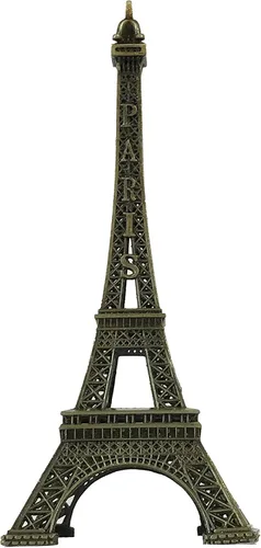 Vista 21 de allgala - Torre Eiffel decorativa elaborada en aleación de metal