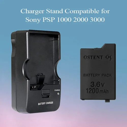 Vista 8 de OSTENT Soporte de cargador de pared de escritorio para Sony PSP 1000 2000 3000