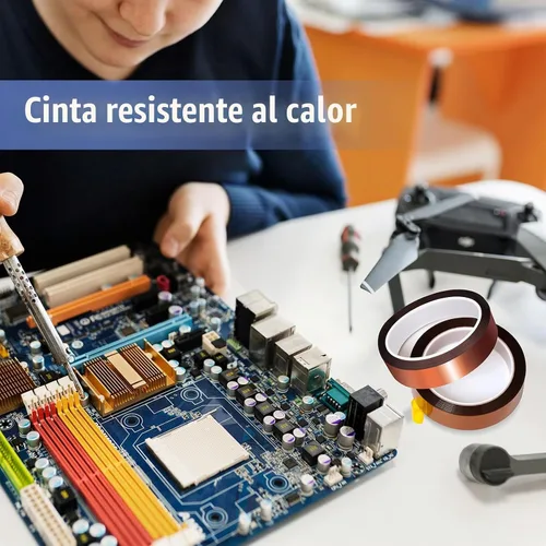 Vista 6 de 2 rollos de 20mm×25m (82 pies) Cinta de transferencia de calor Cinta resistente al calor Cinta de sublimación, Cinta de calor para sublimación