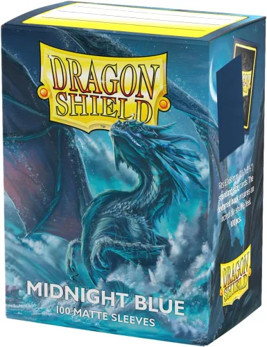 Vista 7 de Dragon Shield Fundas para cartas mate de tamaño estándar 100 CT - Fundas TCG lisas y resistentes - Compatible con Pokémon, carne y sangre, una