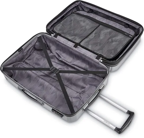 Vista 2 de Samsonite Winfield 3 DLX Hardside - Equipaje expandible con ruedas Plateado 120753-1776