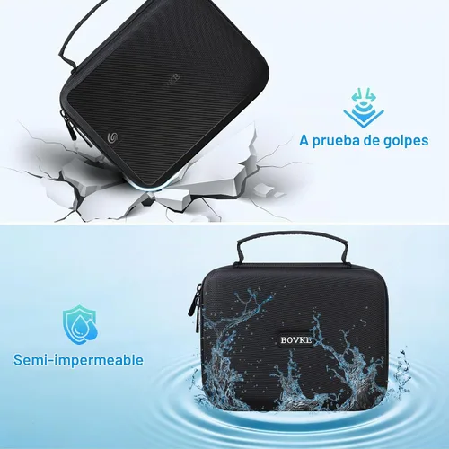 Vista 6 de BOVKE - Funda para disco duro externo Western Digital Elements/My Book Negro