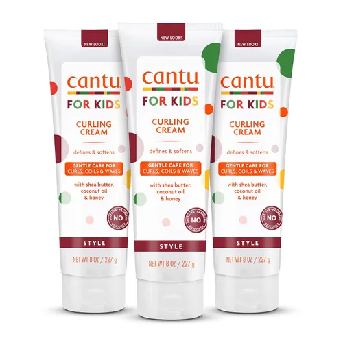 Vista 5 de Cantu Care for Kids - Crema rizadora para niños, 8 onzas (paquete de 3)