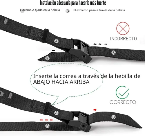 Vista 6 de PACEARTH Anillos olímpicos de madera para gimnasia de 1500/1000 libras con hebilla de leva ajustable de 14.76 pies/9 pies de largo, correas