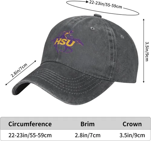 Vista 6 de Hardin-Simmons University Logo unisex ajustable para gorra de béisbol Casquette