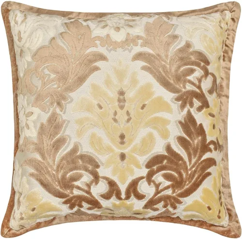 Vista 22 de The HomeCentric Funda de almohada dorada, funda de almohada geométrica moderna, funda de almohada de 12 x 12 pulgadas (11.8 x 11.8 in), funda