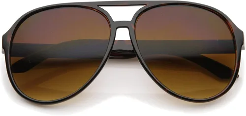 Vista 2 de Gafas de sol estilo aviador de 2362in con lente de bloqueo azul retro