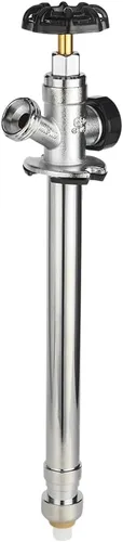 Vista 16 de 1 pieza EFIELD 1/2 "PEX Fit Anti-iphon Frost Free Sillcock,4" Longitud
