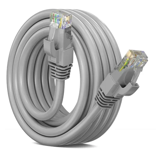 Vista 47 de Maximm Cable Ethernet Cat 6, cable de red y conexión de alta velocidad de 10 pies, UTP, 10 Gbps, cable Ethernet de 550 MHz, color naranja