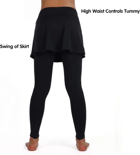 Vista 3 de ANIVIVO - Vestido de tenis pequeño para mujer con cuello en V vestido de golf grande y alto para adolescentes es más pequeño de lo normal