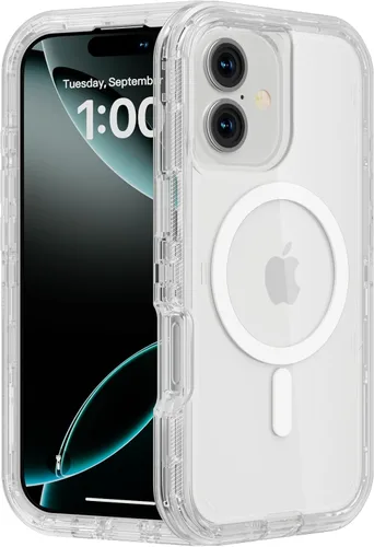 Vista 42 de Follaroma Funda para iPhone 11, Compatible con MagSafe, Fundas de Teléfono de Protección Resistente a Prueba de Golpes de Servicio Pesado