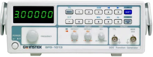 Vista 2 de DDS Generador de Funciones con visualización LED de 6 dígitos marca GW Instek SFG-1000 Series, 1