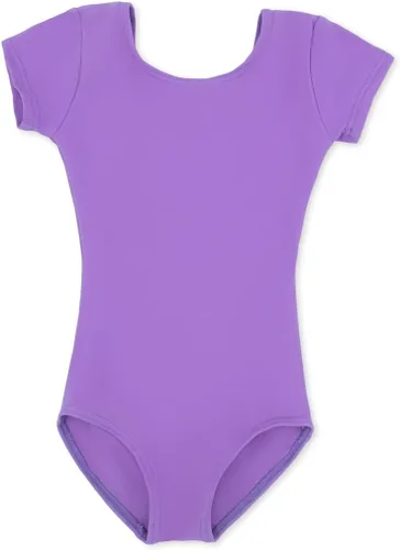 Vista 9 de Capezio Leotardo de manga corta para niñas - Chicas