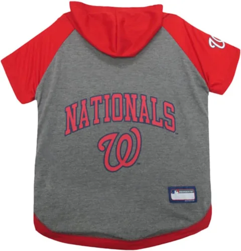 Vista 14 de Sudadera con capucha MLB para perros y gatos - Camiseta con capucha para perros Philadelphia Phillies, extra pequeña. - Sudadera con capucha
