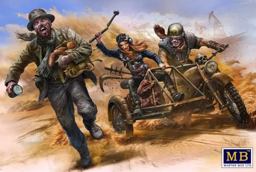 Vista 3 de Masterbox Bundle LOT of Desert Battle Series 4 Kits de plástico 1/35