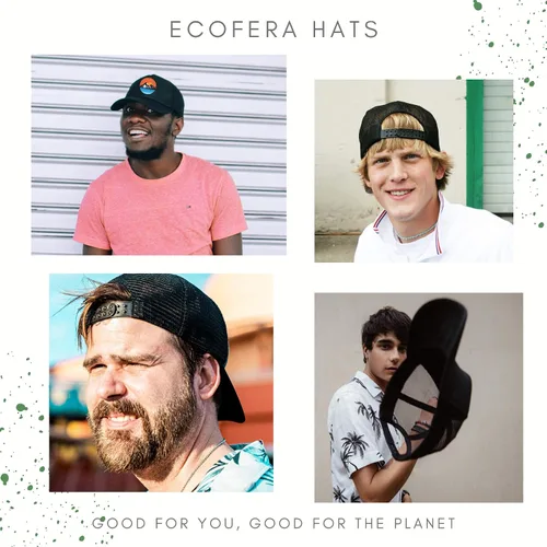 Vista 4 de Gorra de béisbol ecológica Snapback para hombre