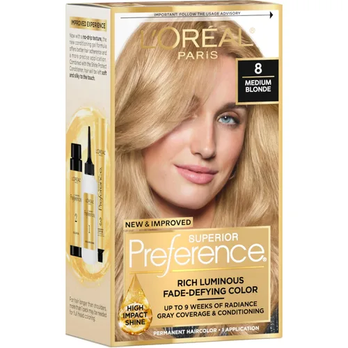 Vista 21 de L'Oreal Paris Superior Preference - Tinte permanente luminoso que desafía la decoloración para el cabello, tinte para el cabello hasta 9 semanas