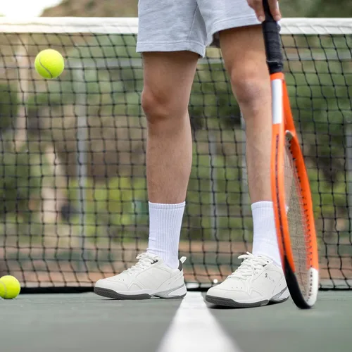 Vista 4 de Tenis de pickleball para hombres y mujeres, tenis deportivos de cancha con amortiguación superior y soporte de arco, perfectos para entrenamiento